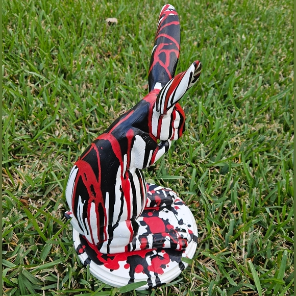 Custom Artwork Rabbit Sculpture - Picture 2 of 13